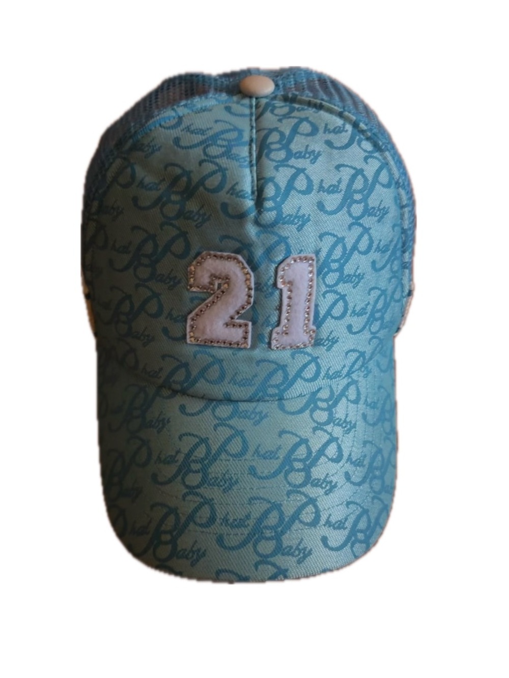 Baby Phat Teal Logo Baseball Cap